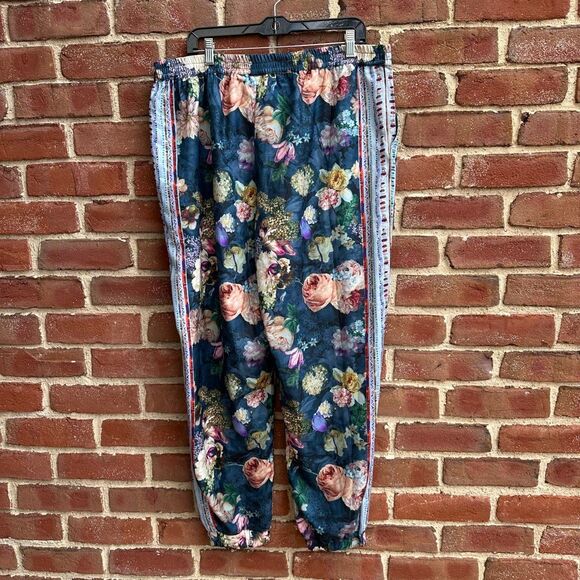 Tolani Collection Printed Jogger Pants Elastic Waist Floral large NWT - Picture 9 of 11